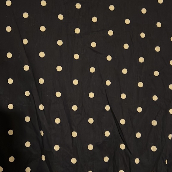 NWT Bailey Blue Polka Dots Navy Blue Fit and Flare Retro Dress Size 3X - Picture 5 of 5